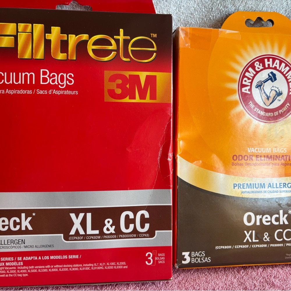 Oreck XL & CC Vacuum Bags